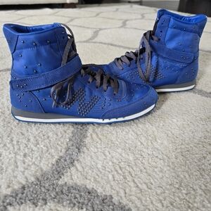 New Balance For Nine West Blue Boxing Sneakers 7.5